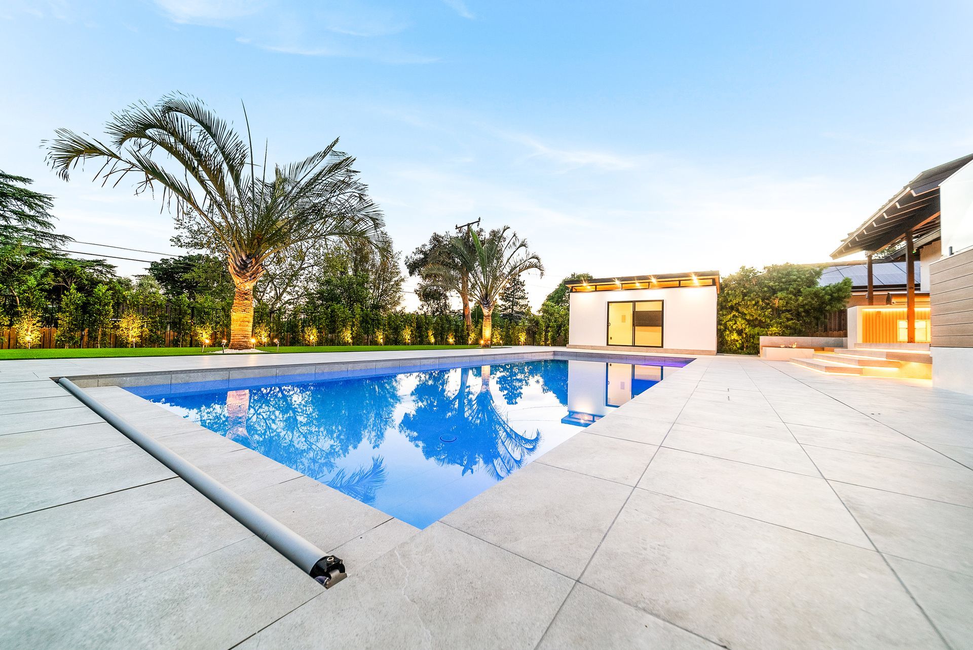 custom backyard design by Westmod