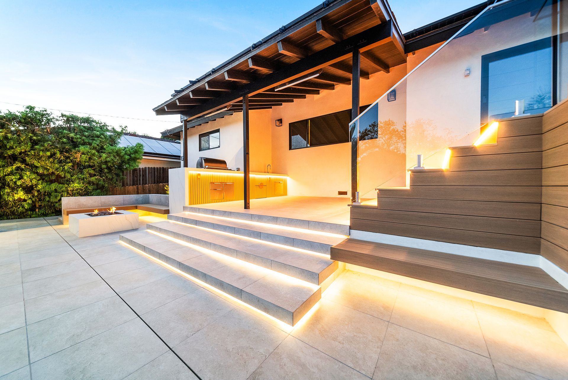 custom backyard design by Westmod