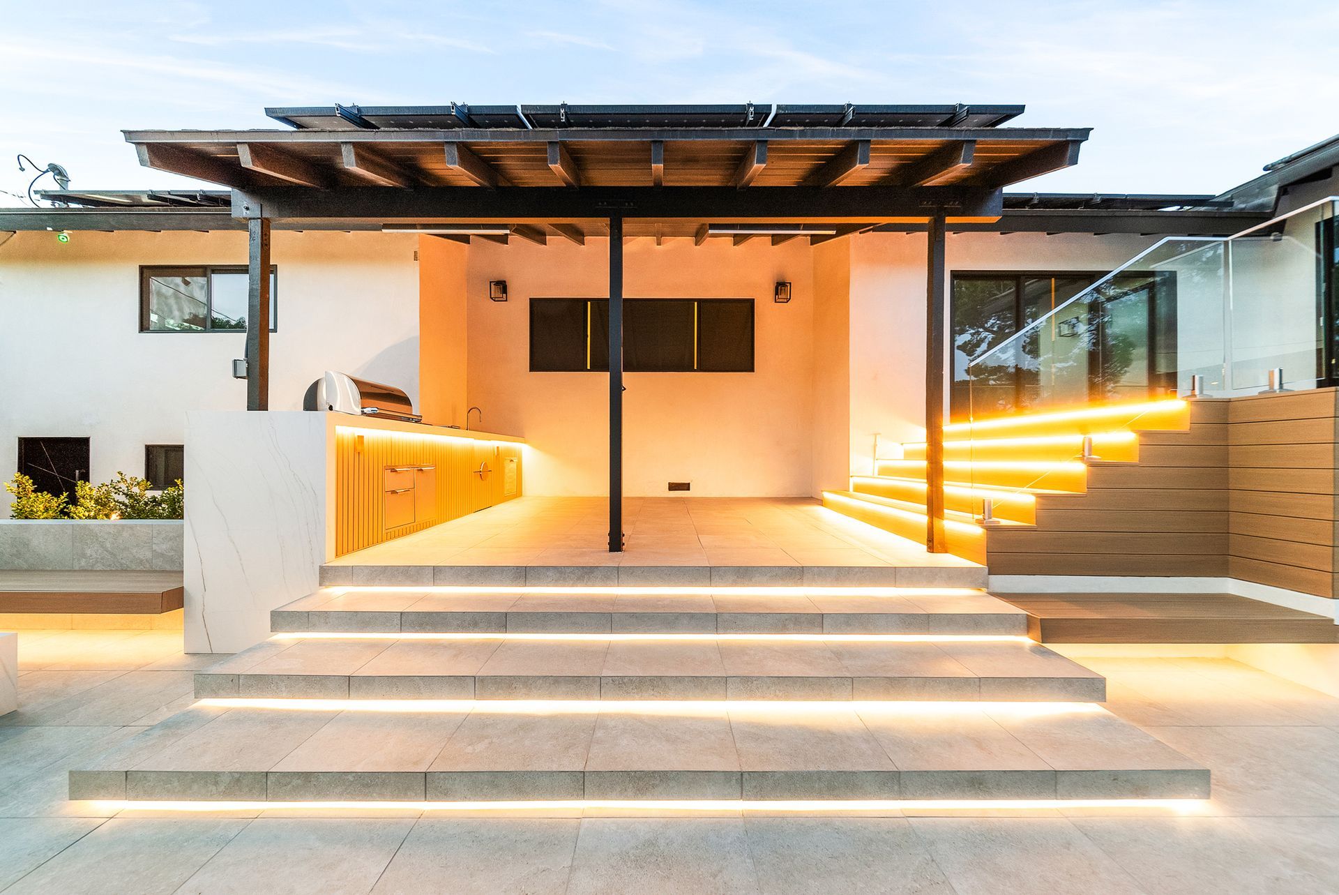 custom backyard design by Westmod