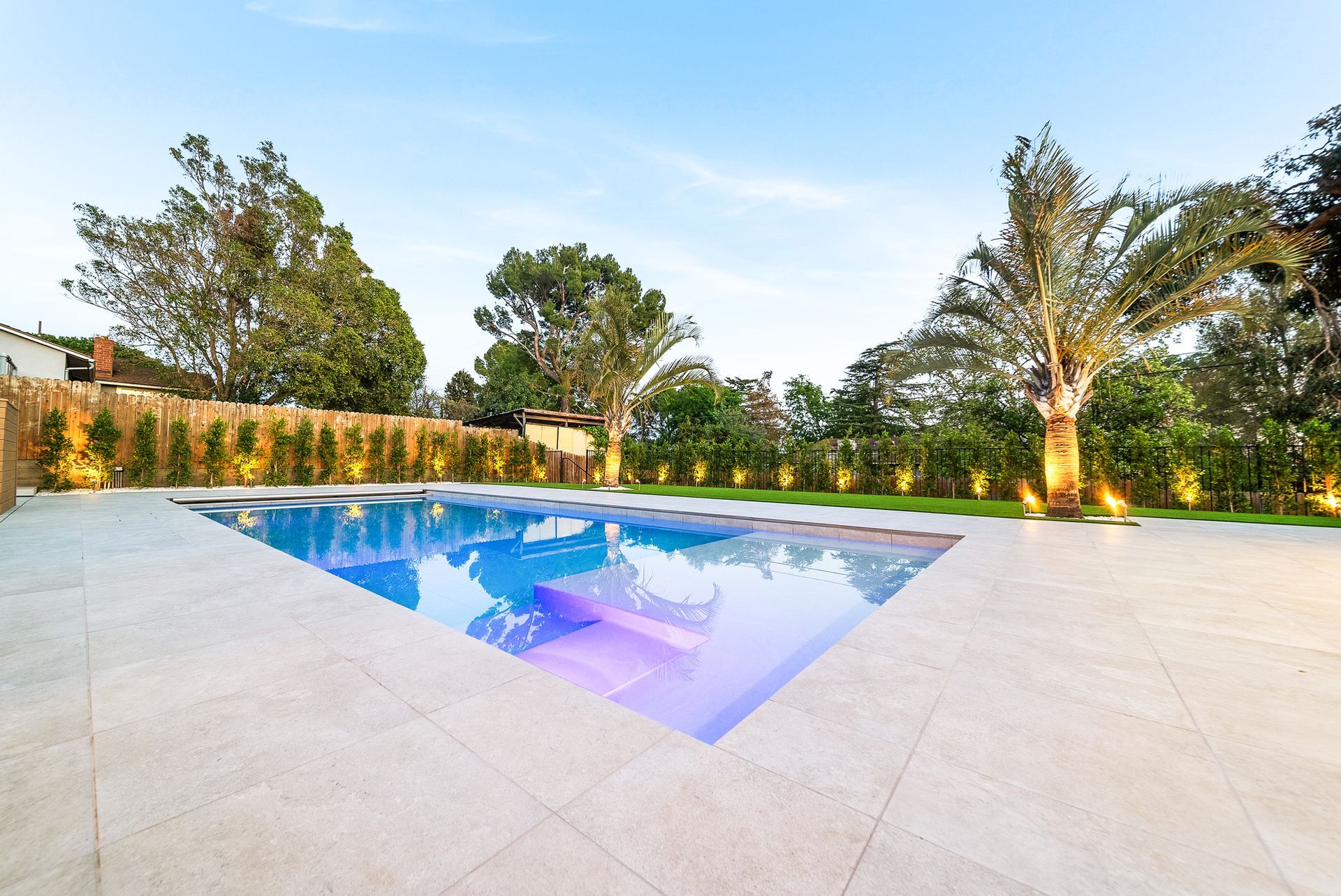 custom backyard design by Westmod
