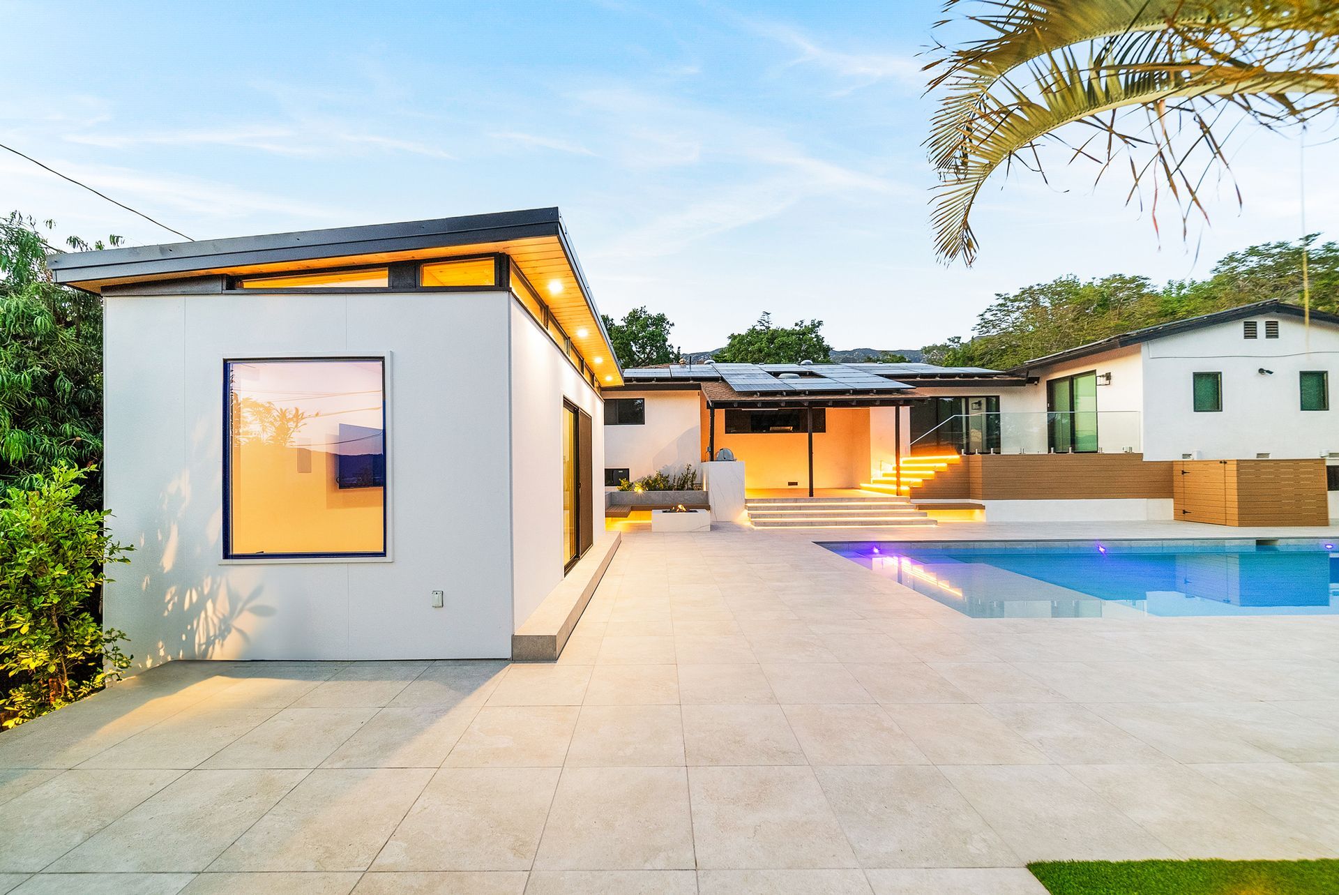 custom backyard design by Westmod