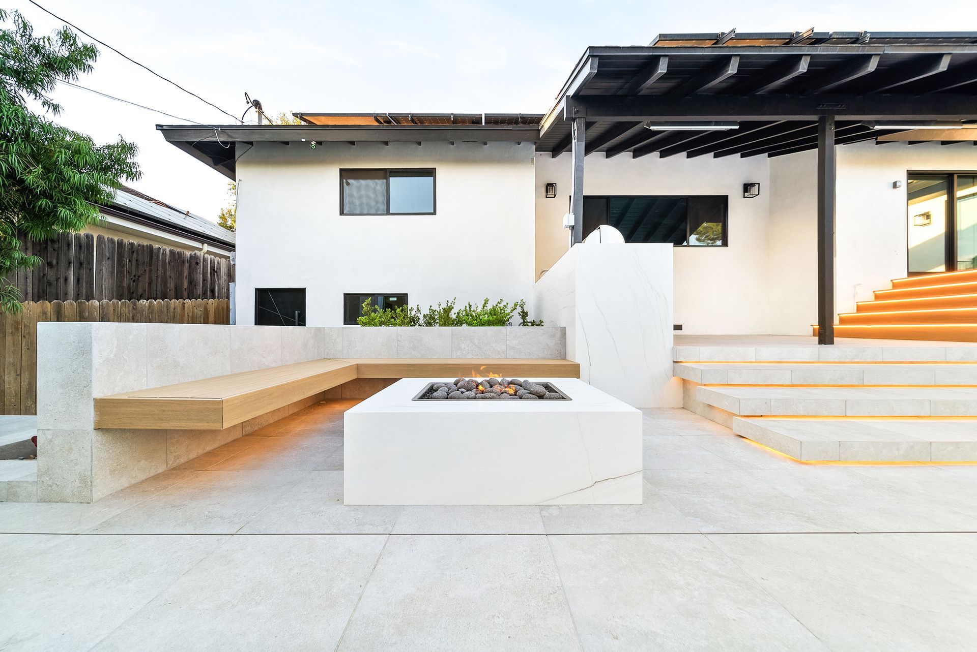 custom backyard design by Westmod