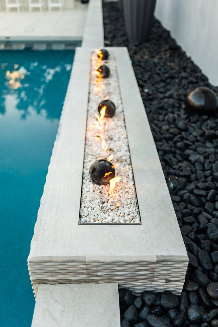 Luxury Swimming pool in Villa Park, CA.