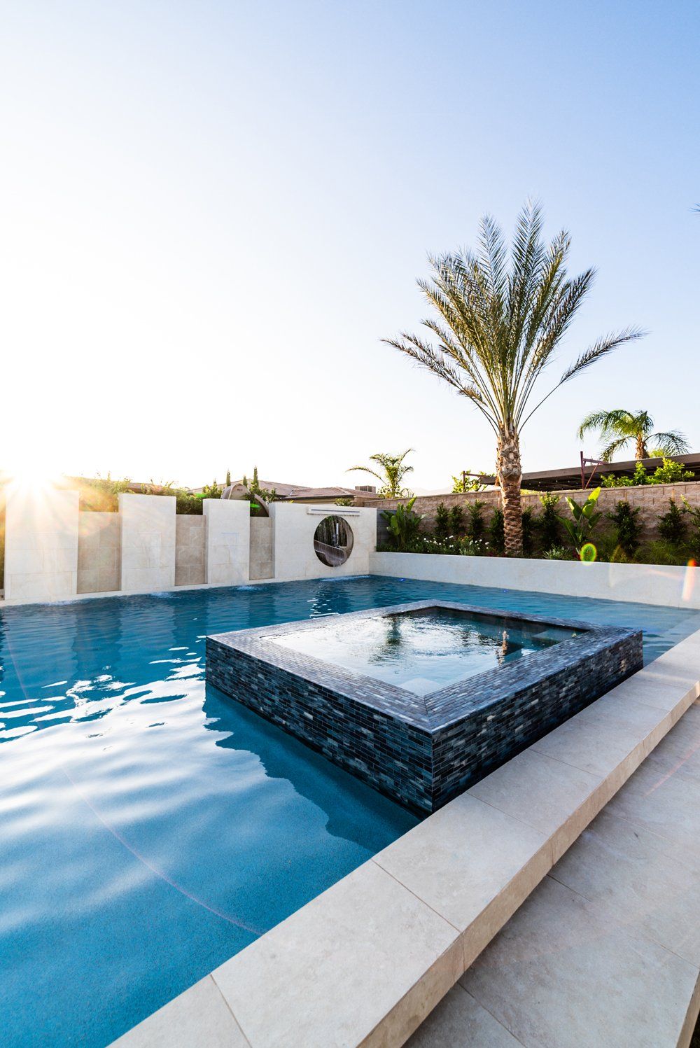 Luxury Swimming pool in Porter Ranch, CA. Luxury Swimming pool in Porter Ranch, CA.