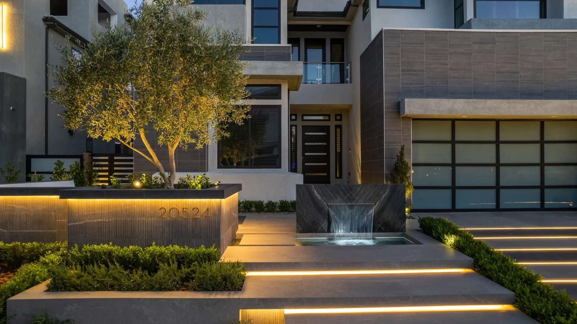 Luxury pool and outdoor living space designed and built by Westmod.