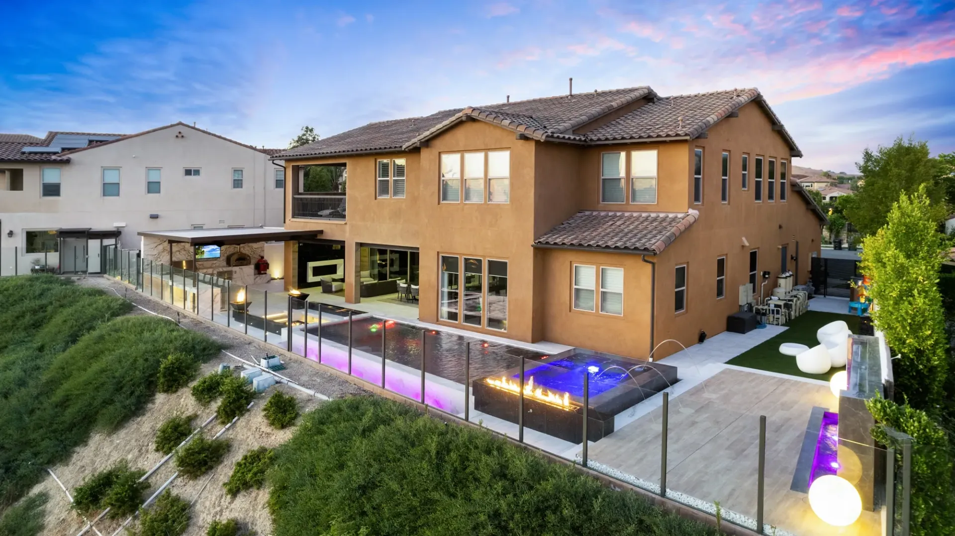 The Crest - an ultra modern and luxurious outdoor living space in Brea, CA.