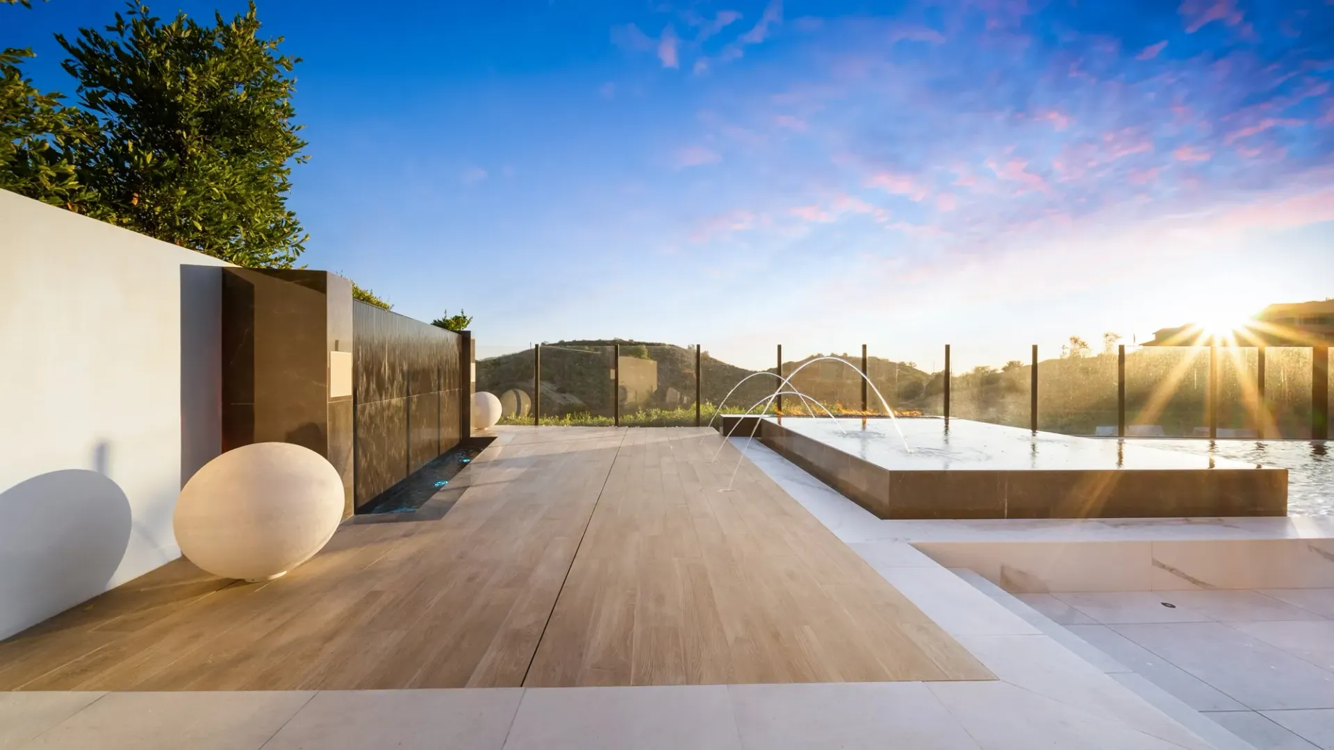 The Crest - an ultra modern and luxurious outdoor living space in Brea, CA.