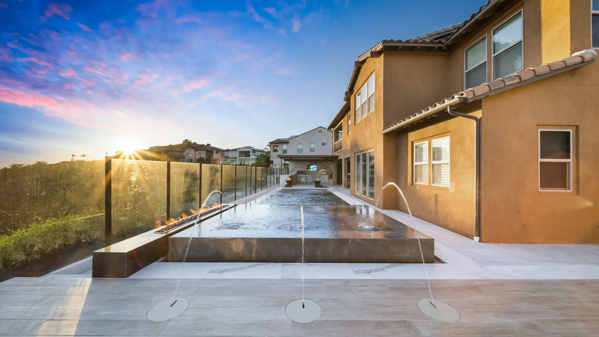 The Crest - an ultra modern and luxurious outdoor living space in Brea, CA.
