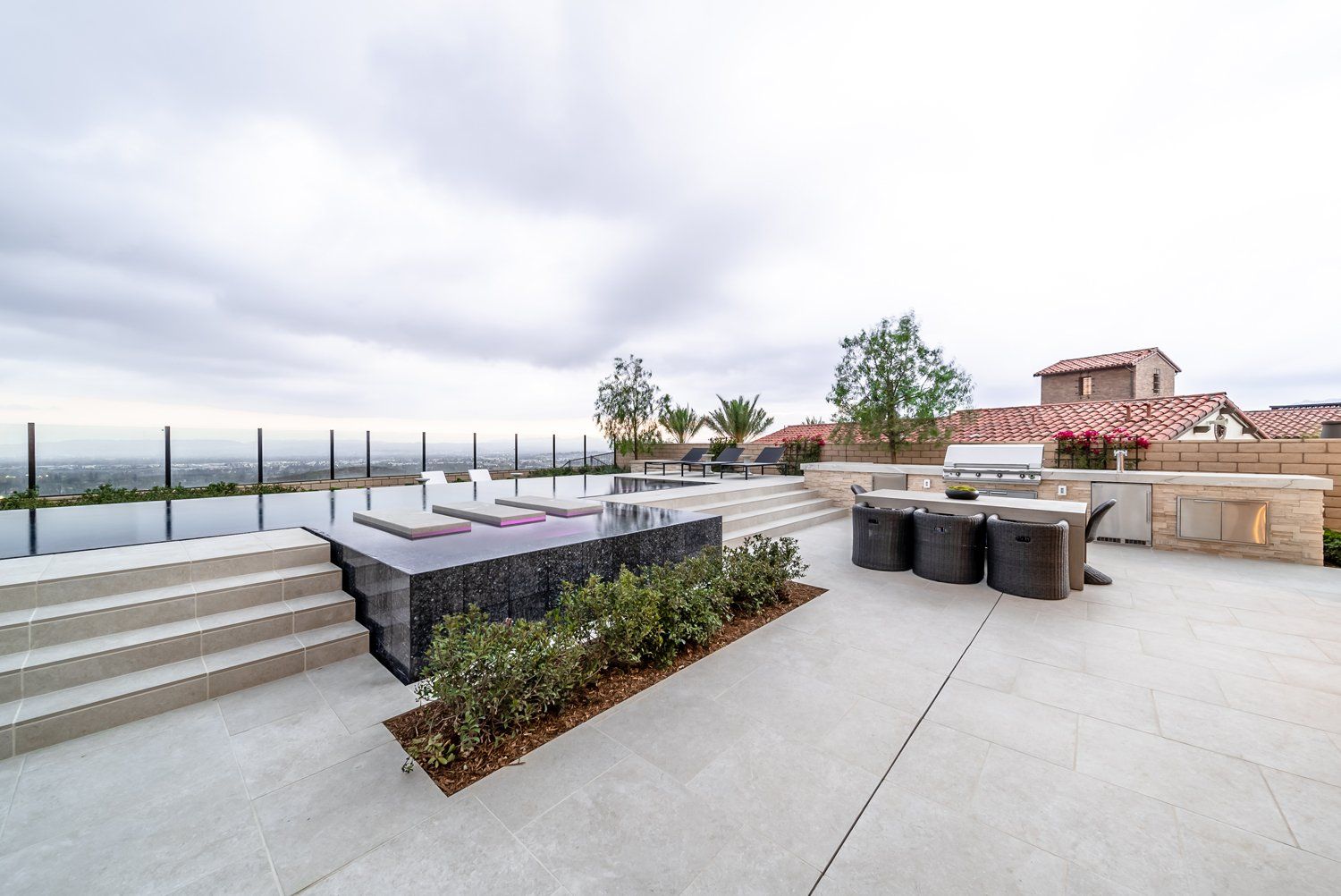 Luxury Swimming pool in Chatsworth, CA.