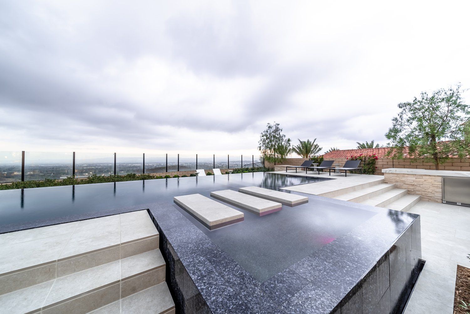 Luxury Swimming pool in Chatsworth, CA.