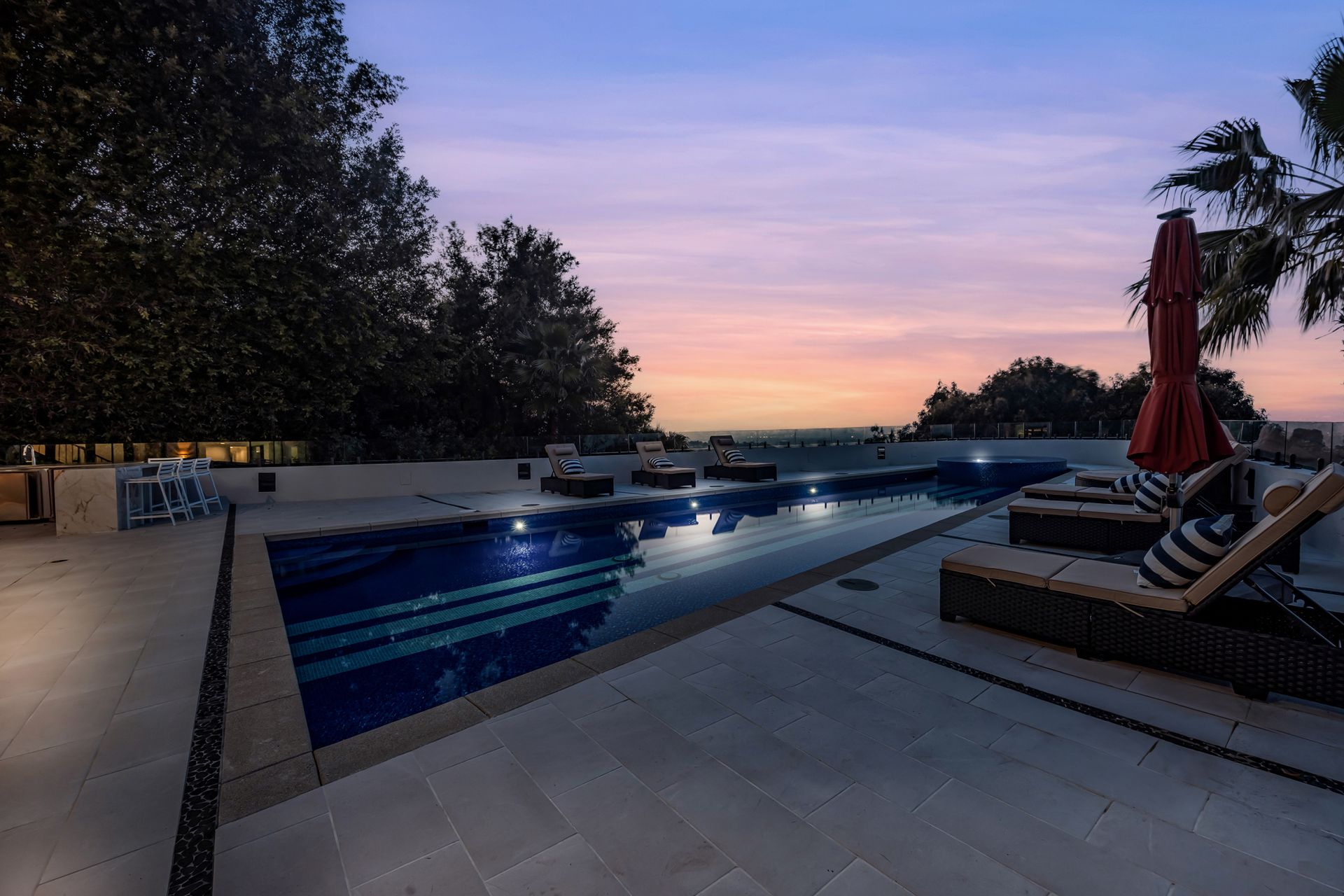 yacht mansion in beverly hills with custom pool