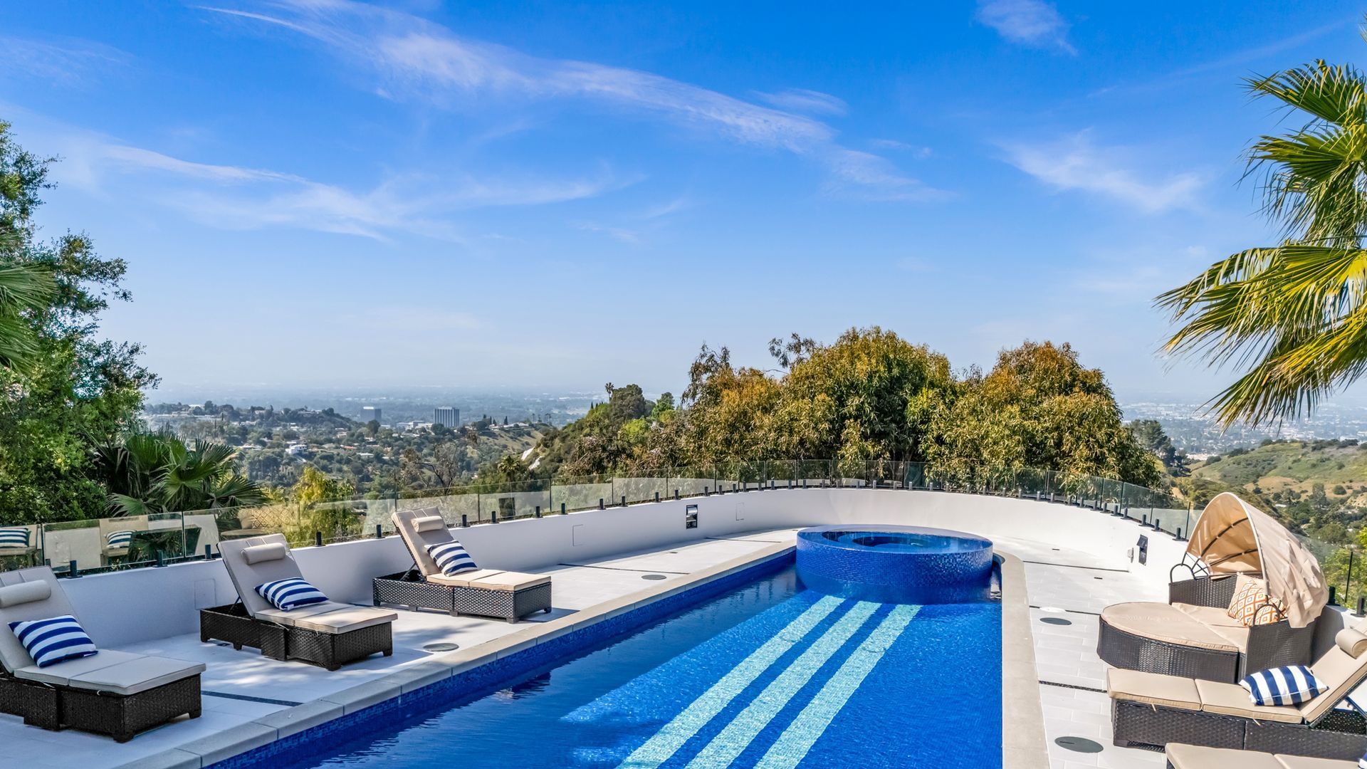 Bel Air Yacht Mansion Custom Pool Remodel by Westmod.