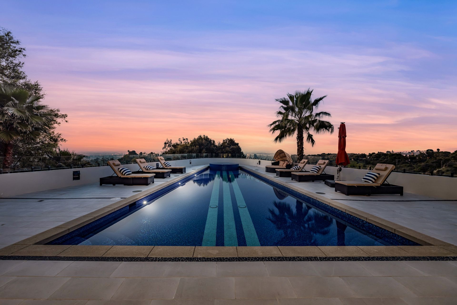 Bel Air Yacht Mansion Custom Pool Remodel by Westmod.