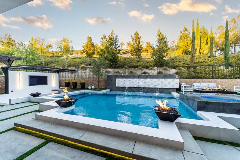 Custom Pool and Outdoor Living Space by Westmod Custom Pool and Outdoor Living Space by Westmod