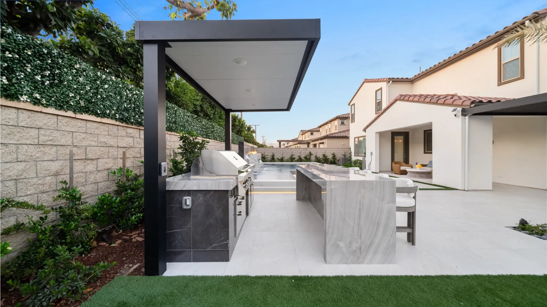 luxury outdoor living design and build project by Westmod