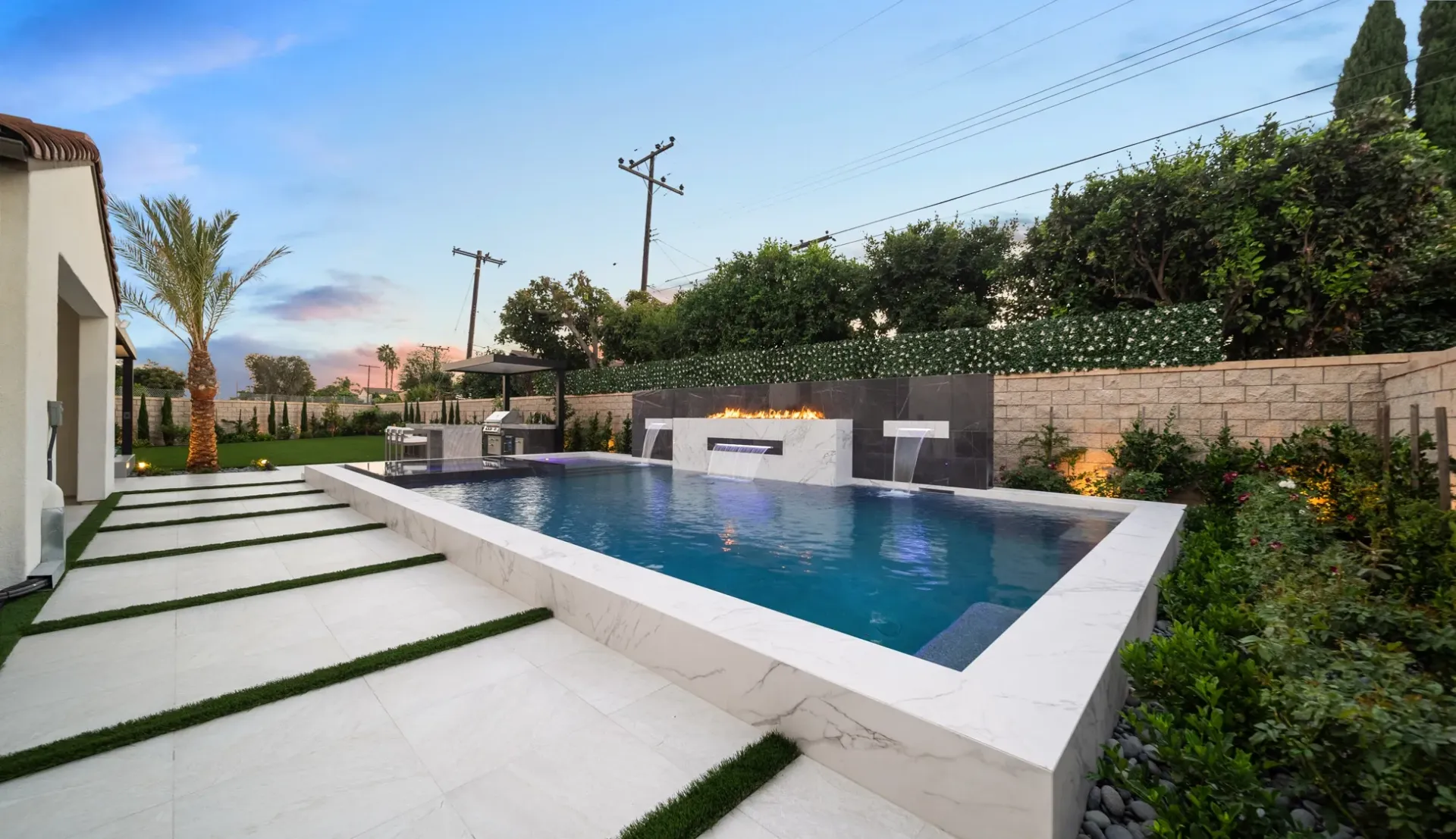 luxury outdoor living design and build project by Westmod