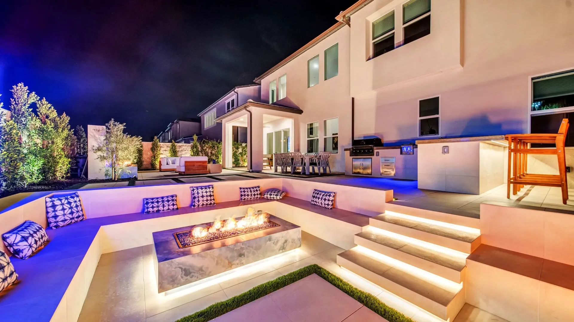 custom backyard design by Westmod
