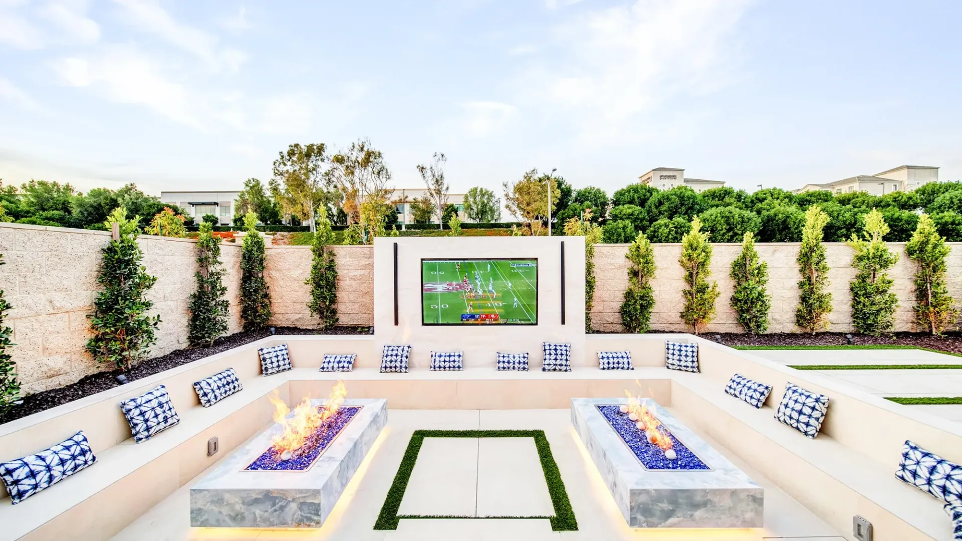 custom backyard design by Westmod