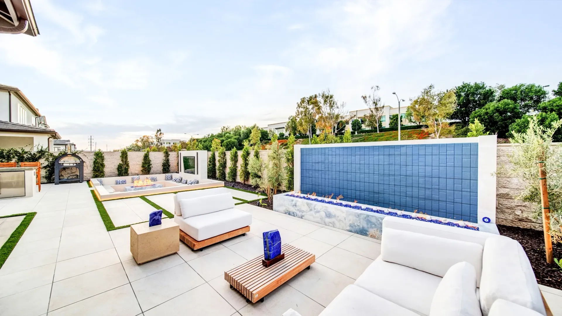 custom backyard design by Westmod