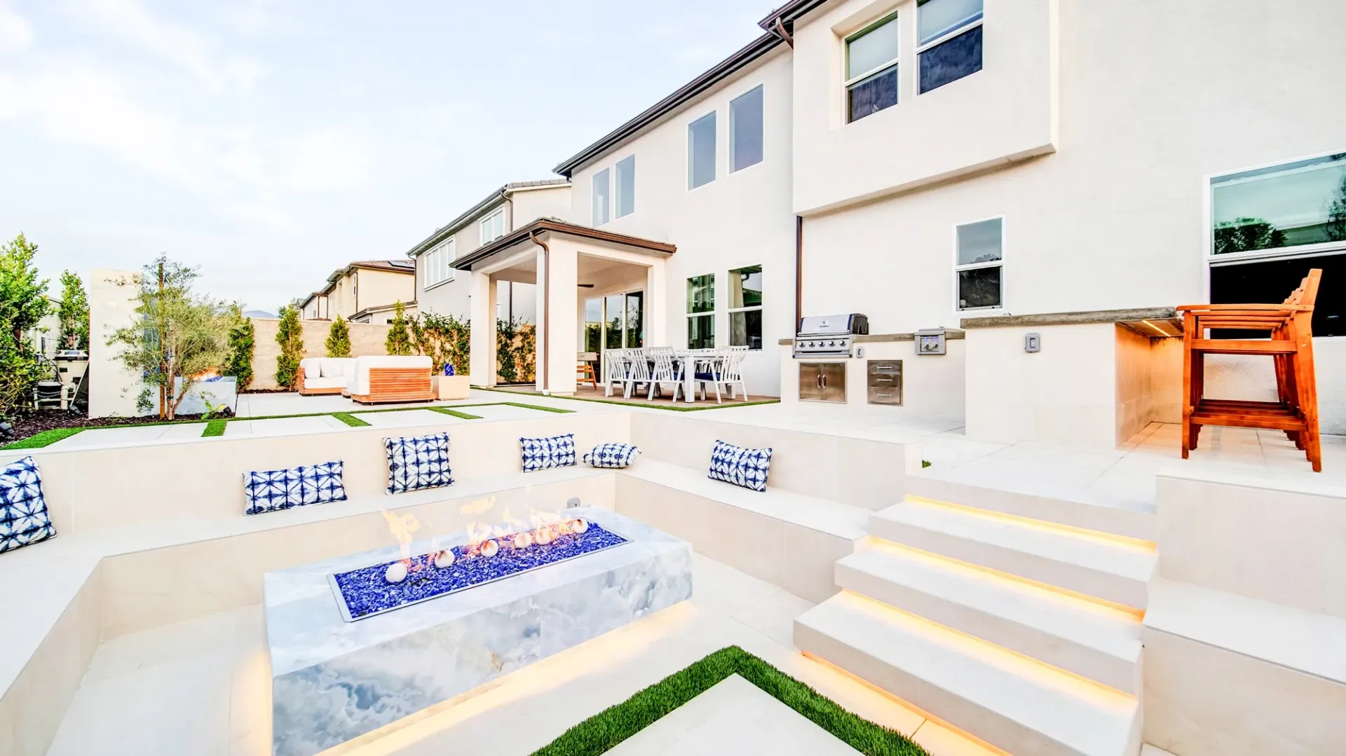 custom backyard design by Westmod