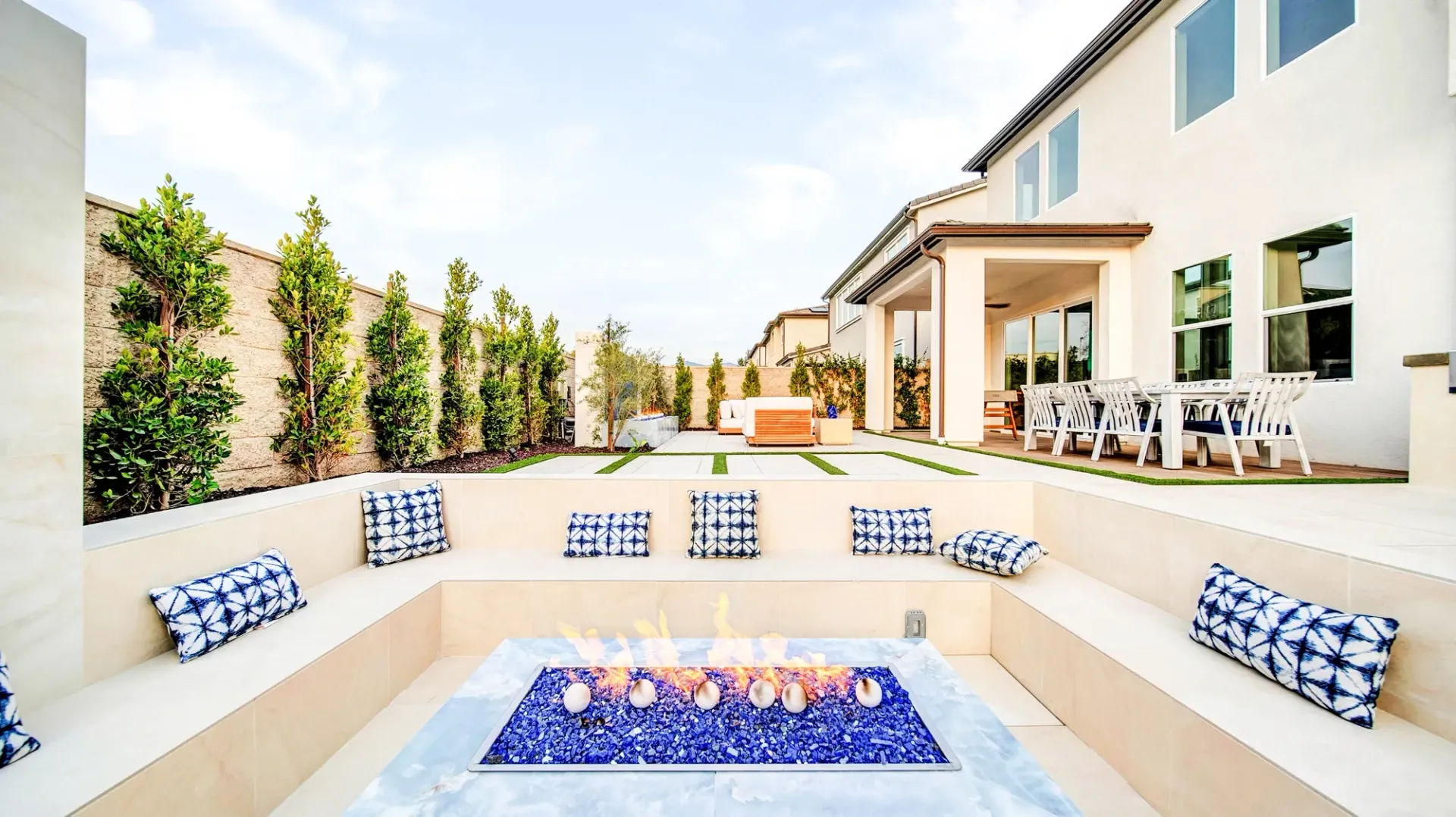 custom backyard design by Westmod