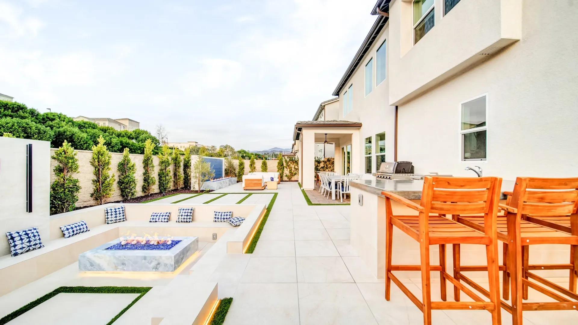 custom backyard design by Westmod