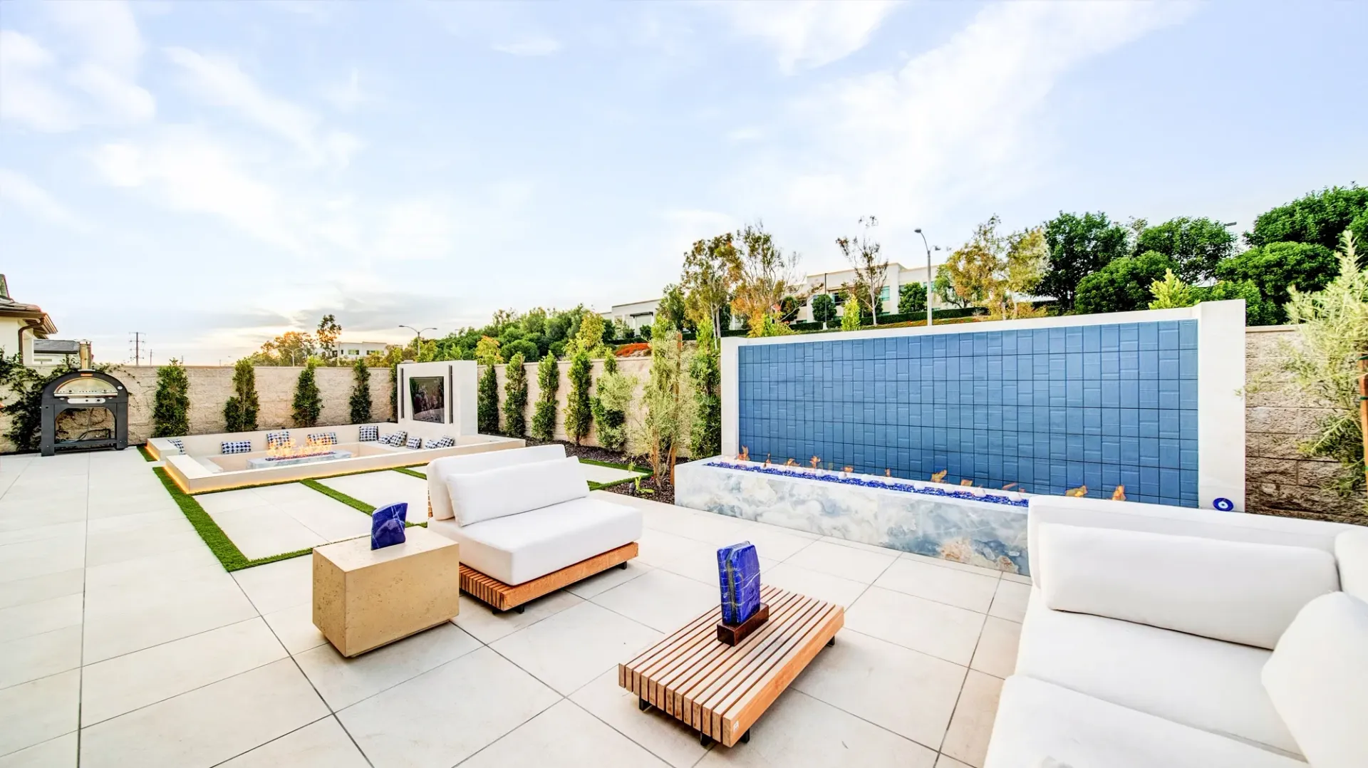 custom backyard design by Westmod