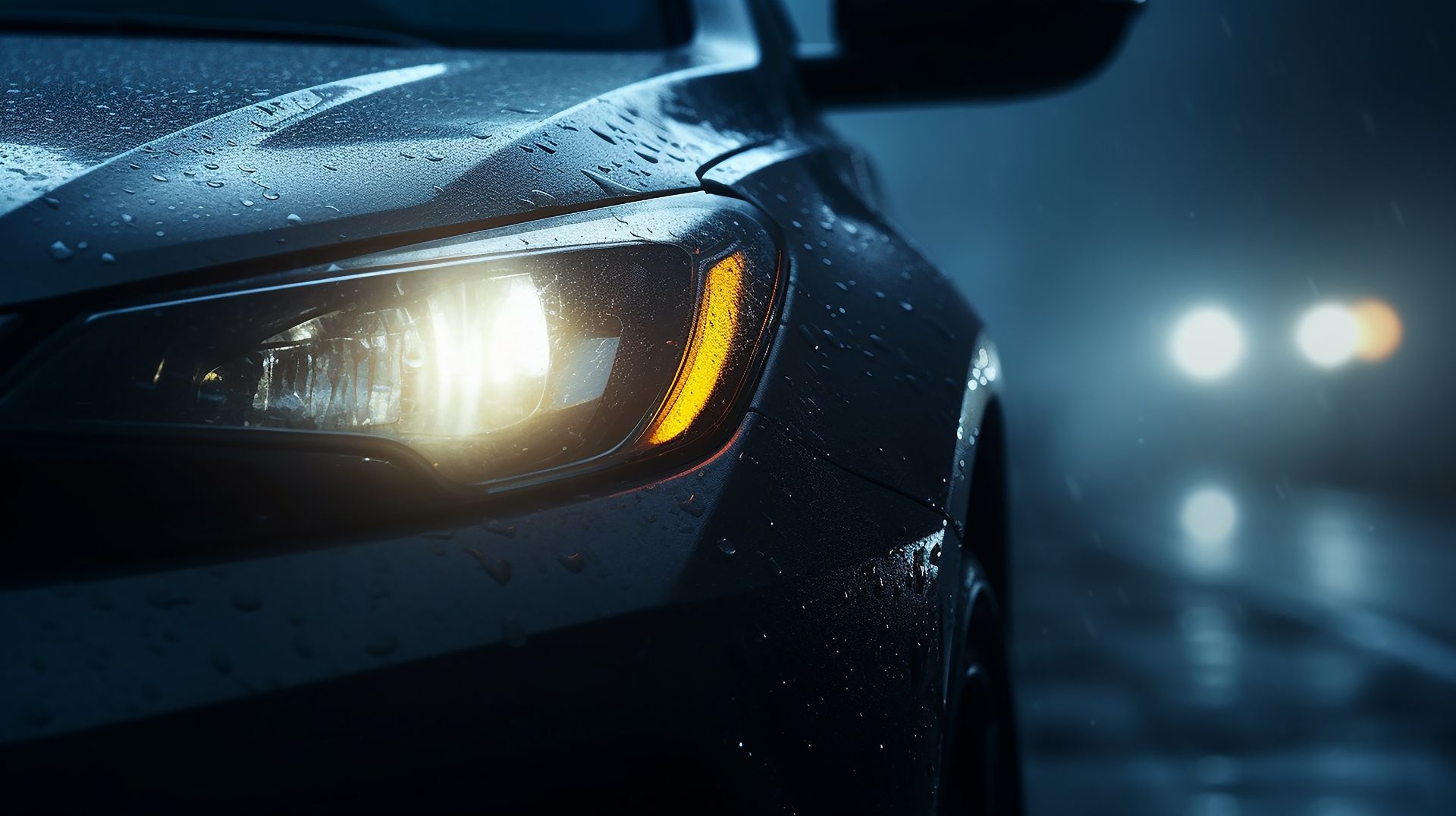 Mazda Headlight During Rain | Bryan's Service LLC