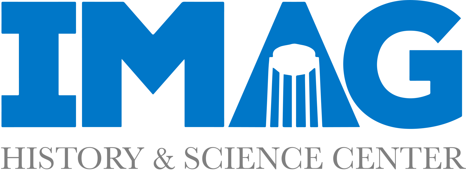 The logo for the history and science center
