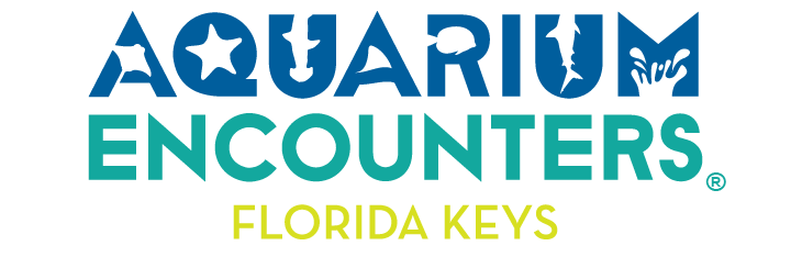 The logo for aquarium encounters florida keys