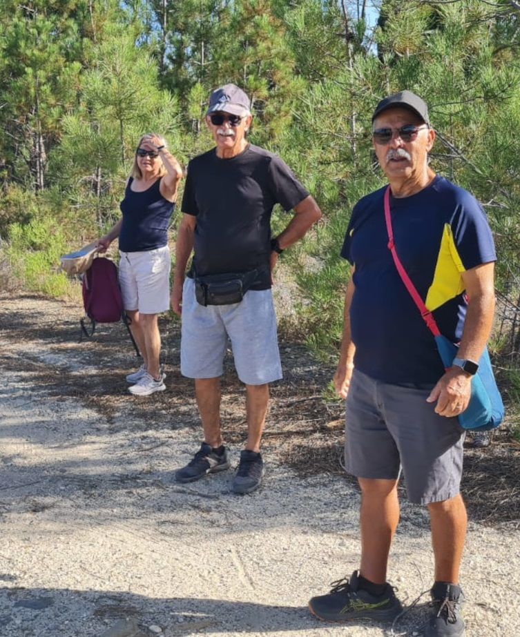 Atividade desportiva suave ao ar livre