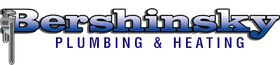 Bershinsky Plumbing & Heating logo in blue and gray text on a white background