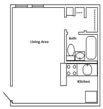 Studio Floorplan