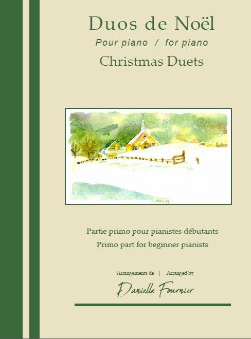 Duos de noel pour piano / for piano duets de noel