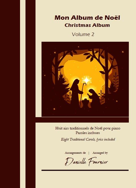 La couverture de mon album de noel album de noël volume 2