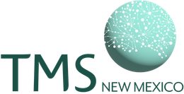 A logo for tms new mexico with a globe in the middle.