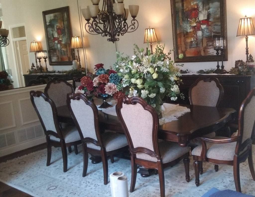 Elegant Dining Room with A Table Set for Guests — Barnes Transport and Removals in Wardell, NSW