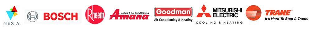HVAC unit logos
