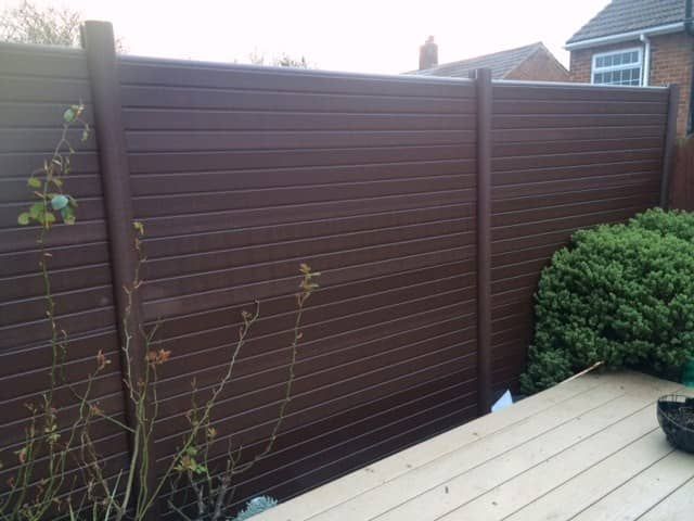 PVC Vinyl Fence Installation Stevenage