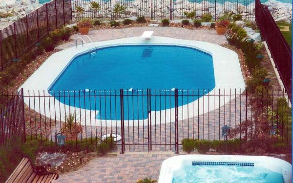 Homestead Family Pools inground Greecian