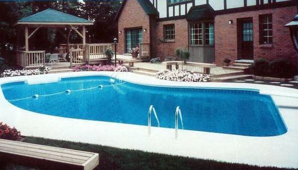 Homestead Family Pools ingroundLazy L