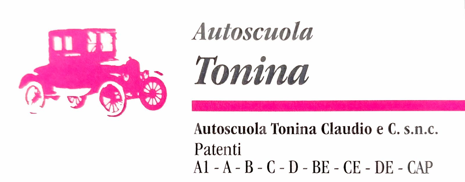 Logo Autoscuola Tonina