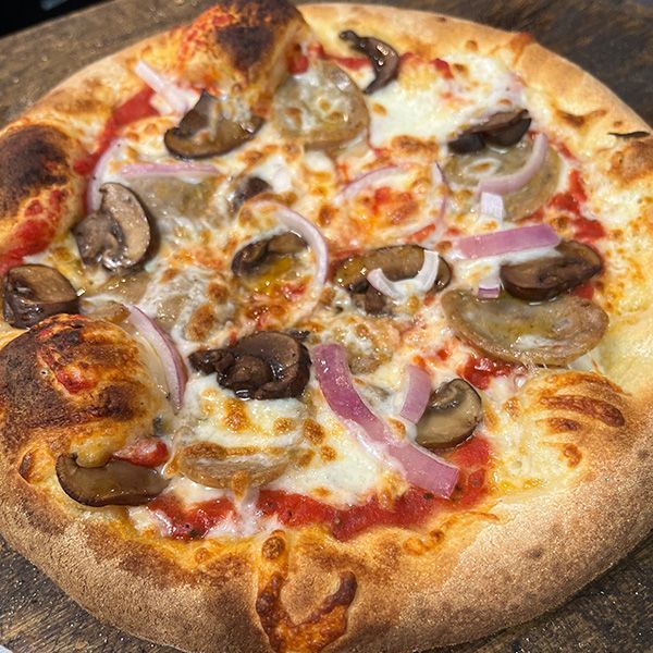 Mushroom pizza