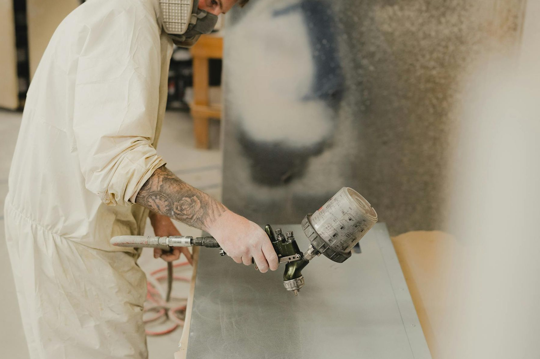 DIY spray painting