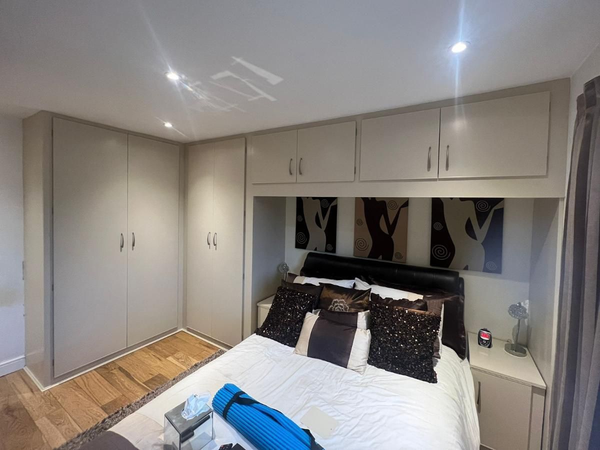 Spray Maestro following a respray of fitted wardrobes in Bestwood, Nottingham