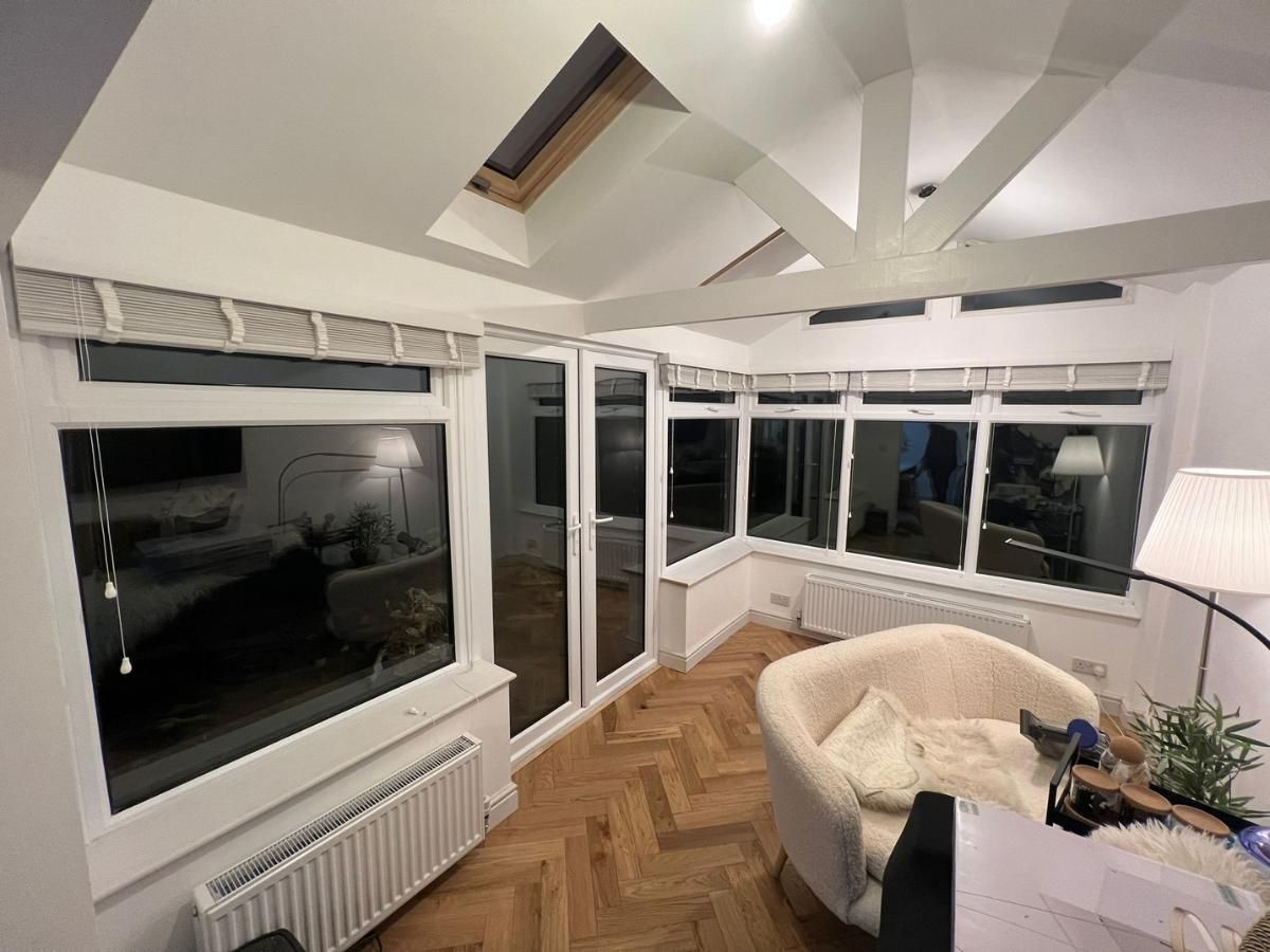 Spray Maestro after spray painting a conservatory in Nottingham