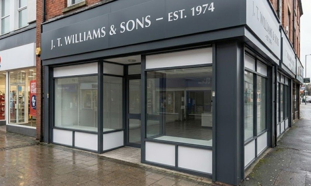 after a shopfront respray