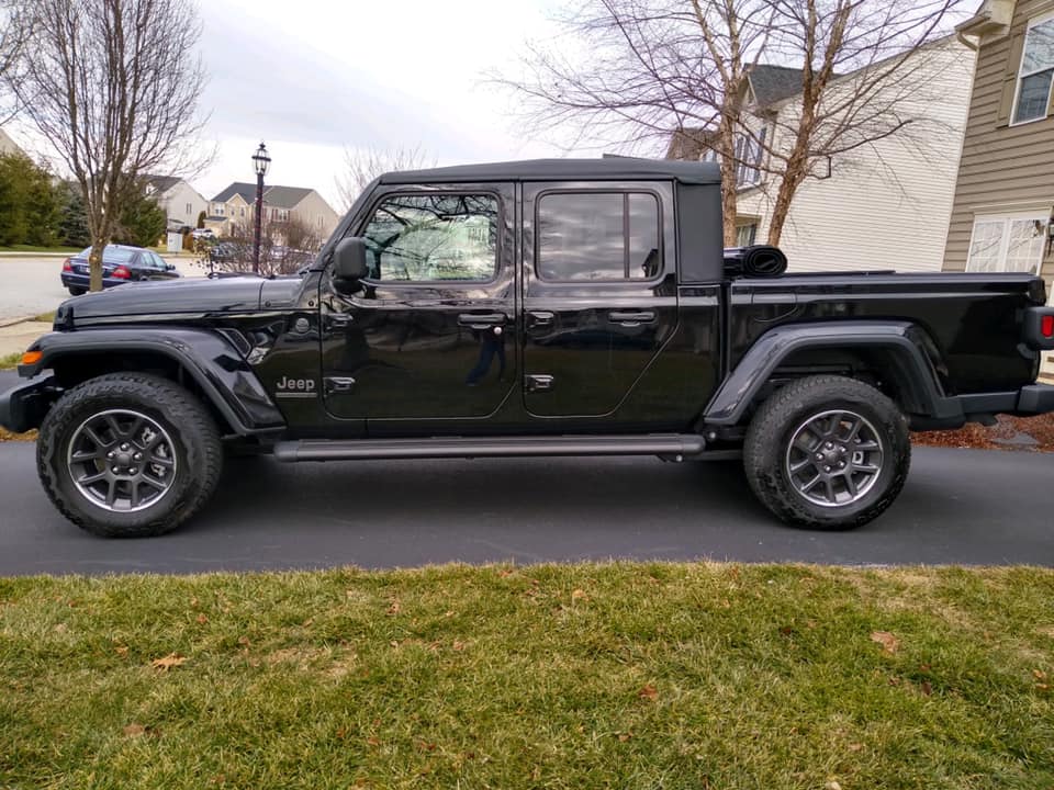 Side View of Black Car — Hanover, PA — Freedom Offroad & Automotive Accessories