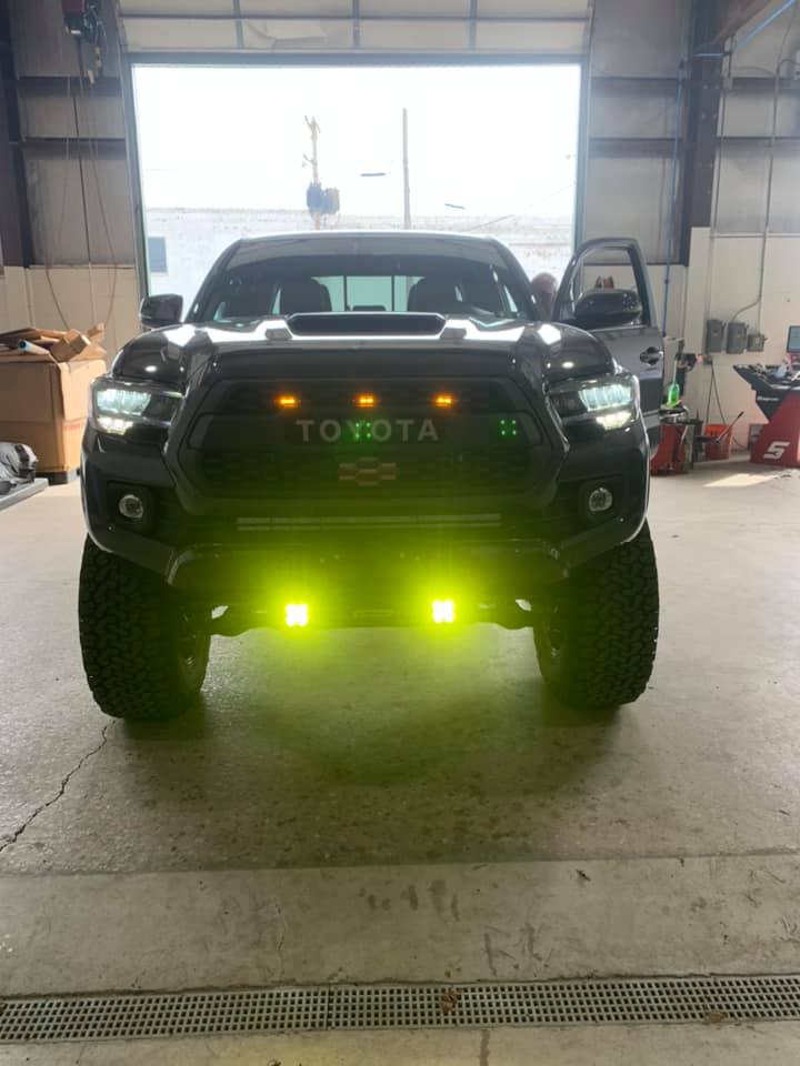 Front View of Black Car — Hanover, PA — Freedom Offroad & Automotive Accessories