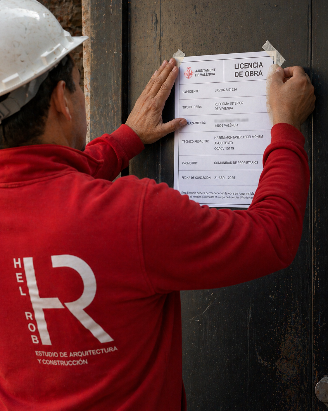 gestión de licencia de obra y documentación técnica en proyecto de construcción en Valencia